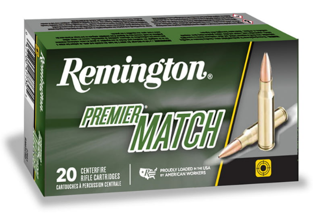Remington - Premier Grade Match Ammo 6.8MM Remington SPC 115GR BTHP